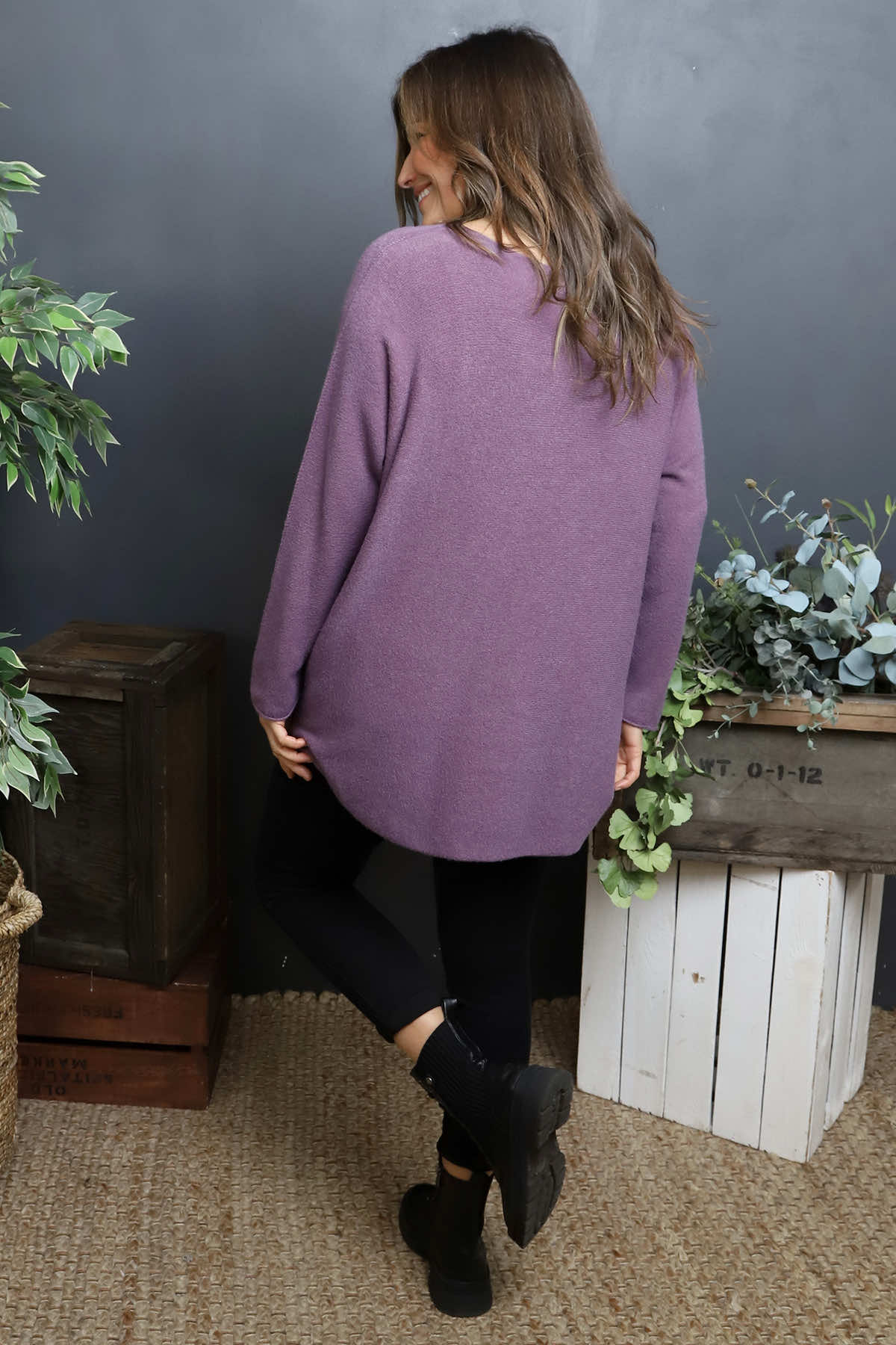 Alazne Jumper Purple