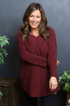 Alazne Jumper Burgundy