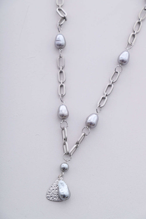Delilah Necklace Silver - Image 3
