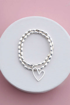 Roselle Bracelet Silver