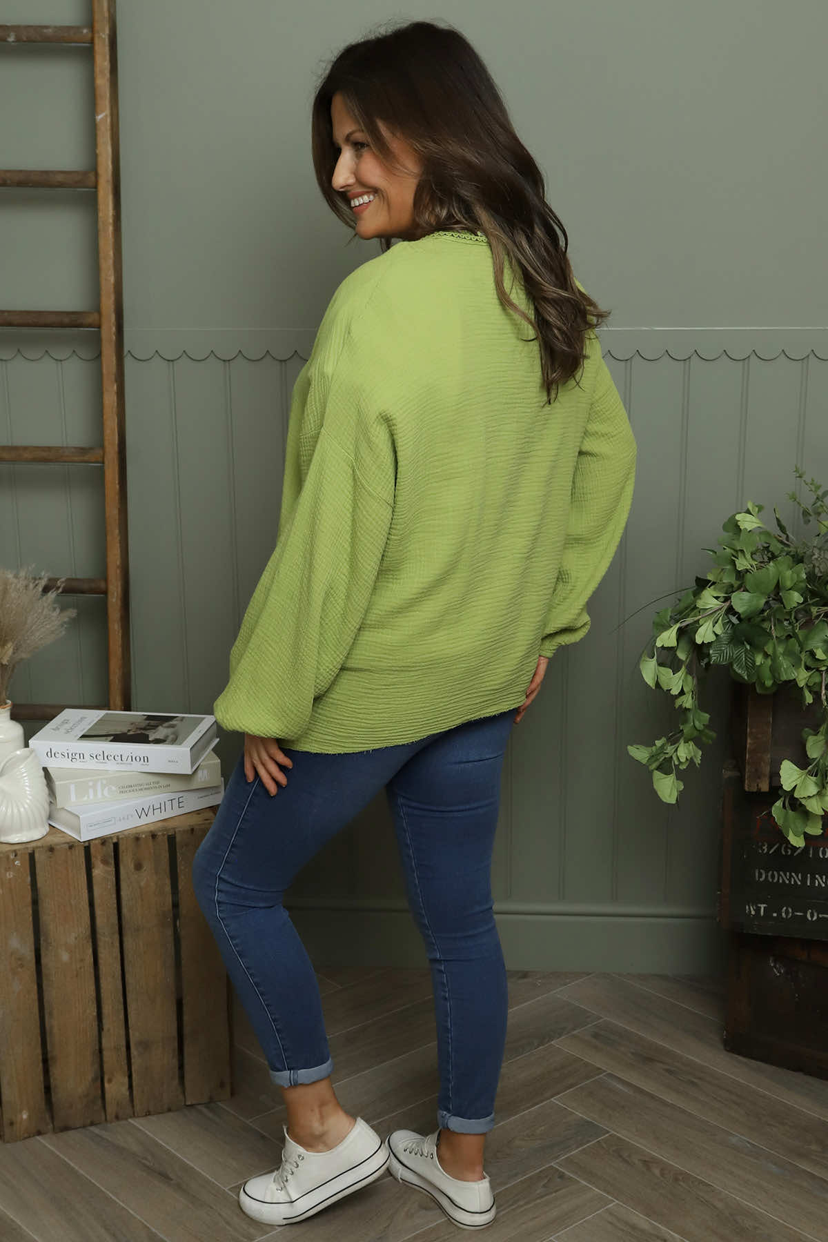 Kalkan Crinkle Cotton Jacket Olive