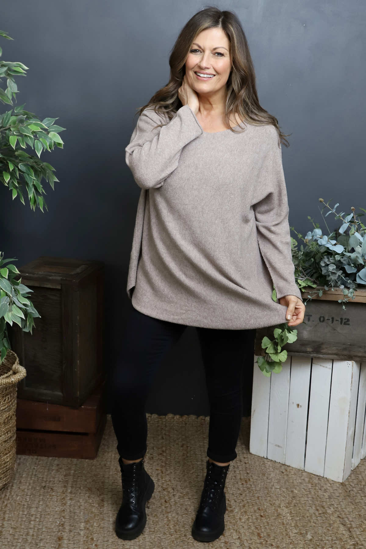 Alazne Jumper Mocha