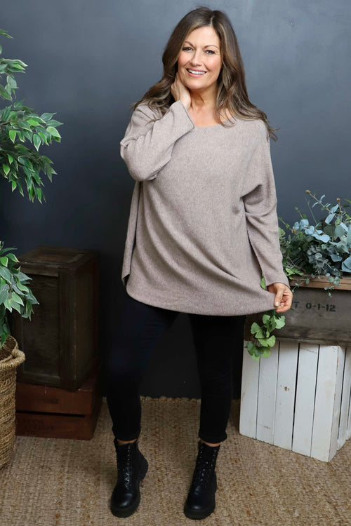 Alazne Jumper Mocha - Image 3