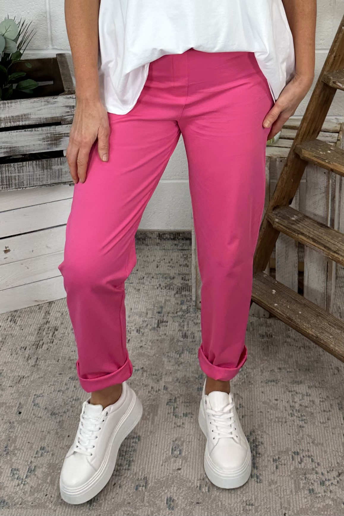 Colby Trousers Fuchsia