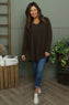 Lynna V-Neck Jumper Cocoa