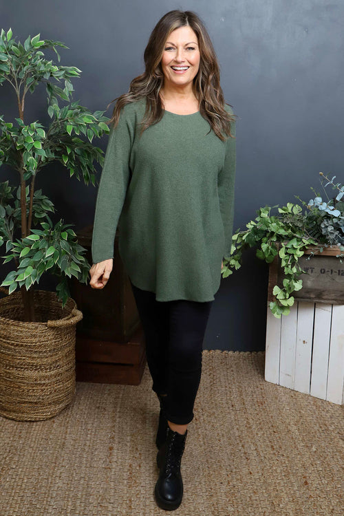 Alazne Jumper Khaki - Image 3