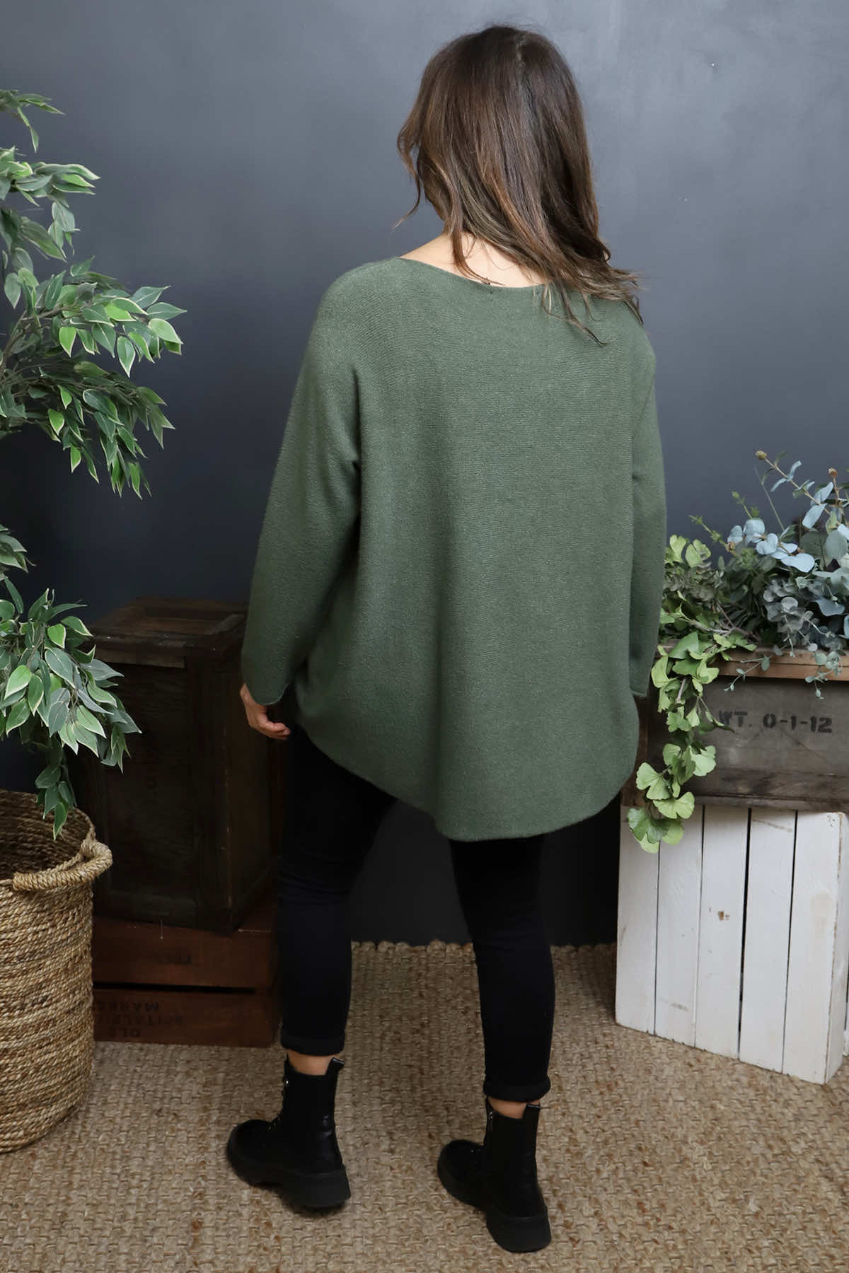 Alazne Jumper Khaki