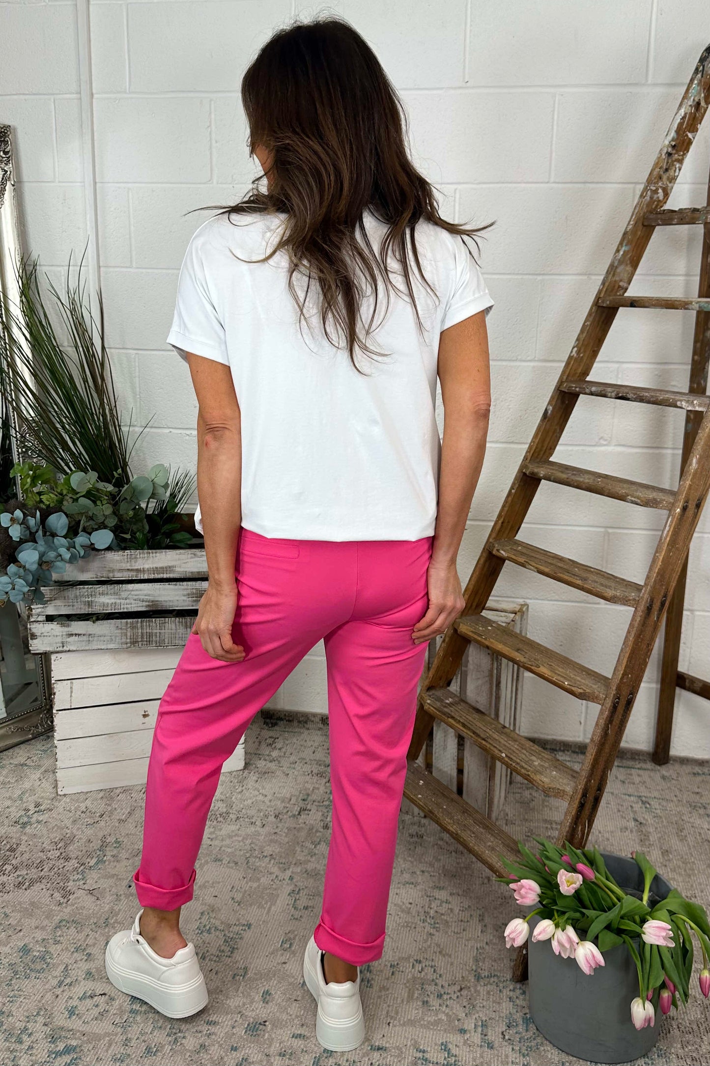Colby Trousers Fuchsia