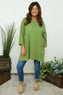 Annemarie Linen Tunic Olive