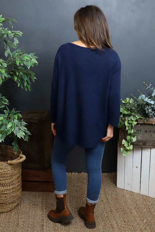 Alazne Jumper Navy - Image 4