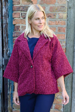 Perdita Jacket Wine