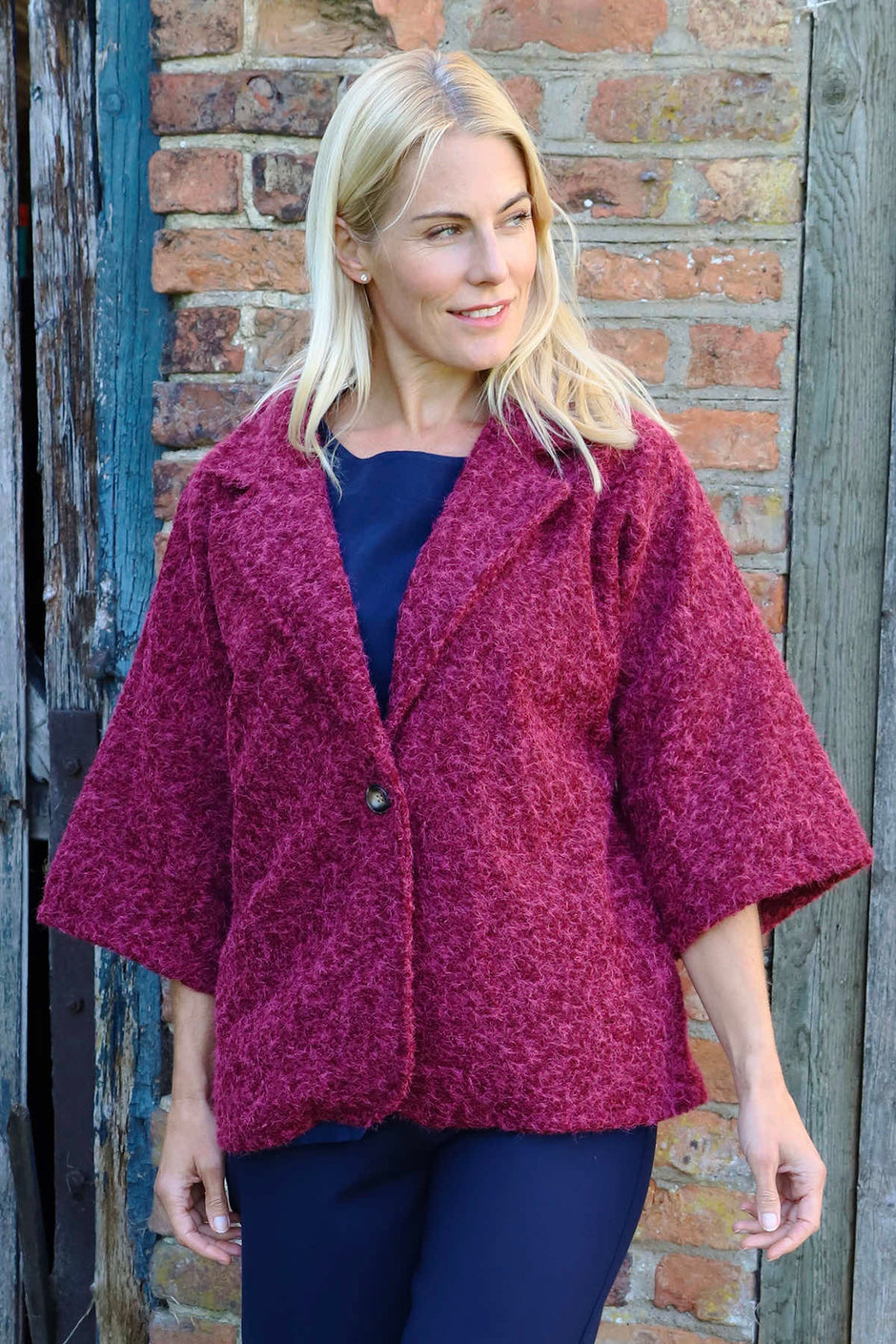Perdita Jacket Wine