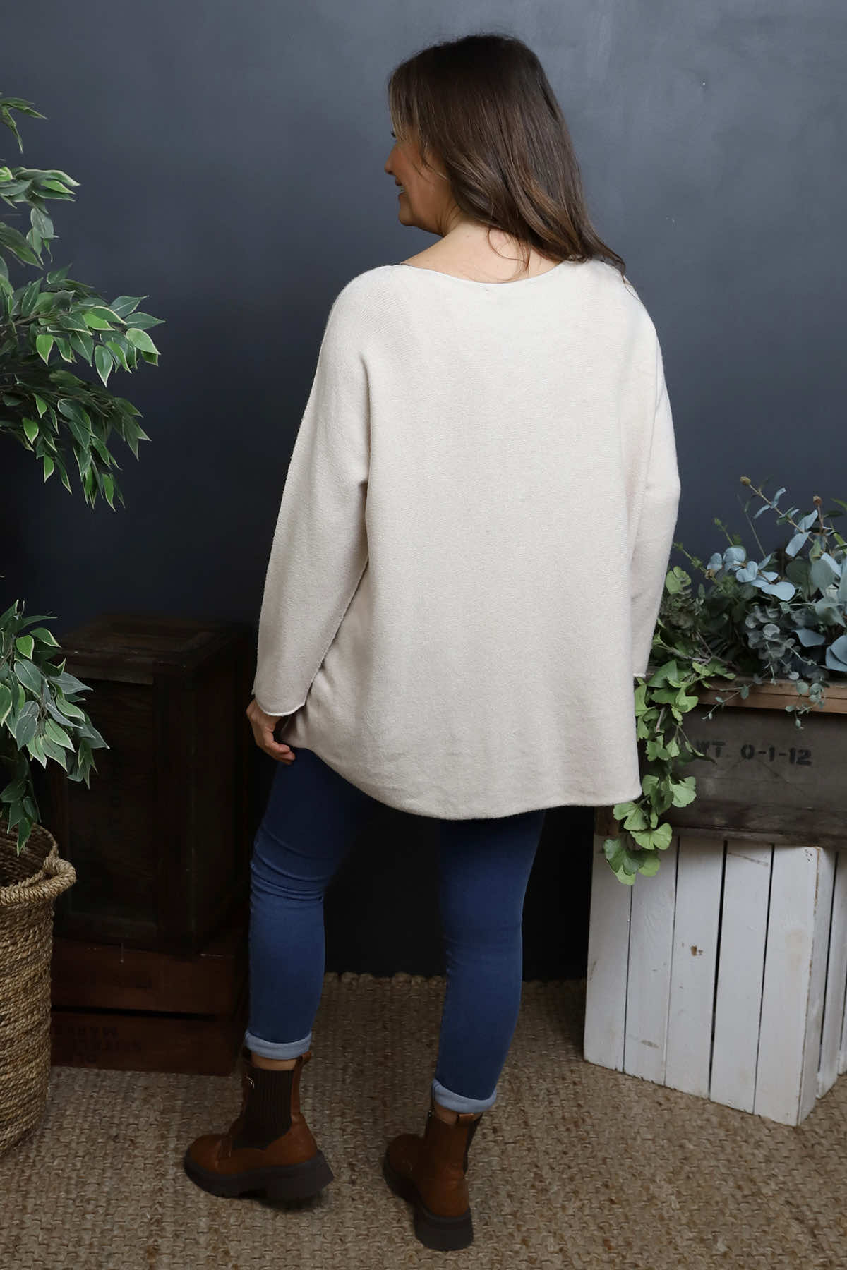 Alazne Jumper Stone