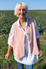 Maryam Linen Waistcoat Pink