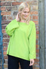 Ramona Needlecord Top Green