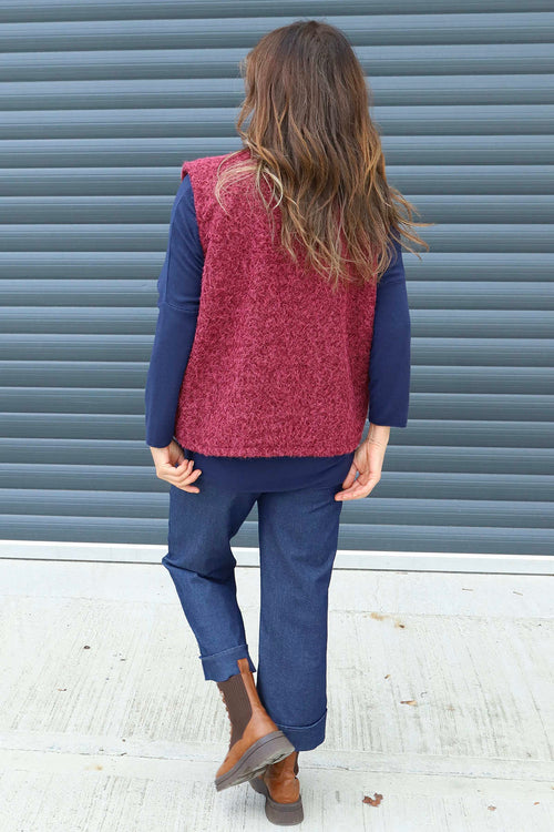 Dani Gilet Wine - Image 4