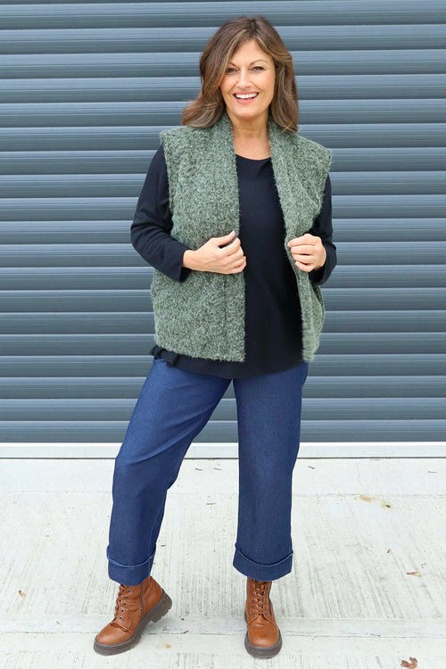 Dani Gilet Khaki - Image 3