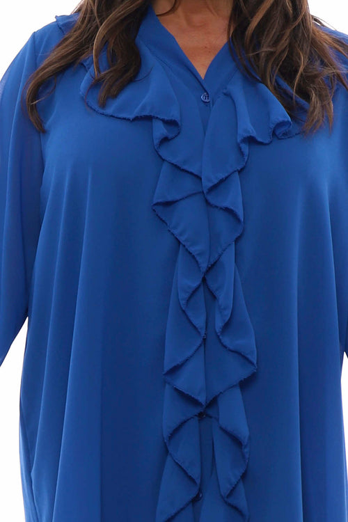 Dorota Shirt Tunic Cobalt - Image 2