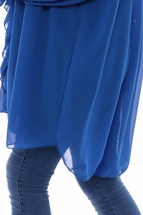 Dorota Shirt Tunic Cobalt - Image 5