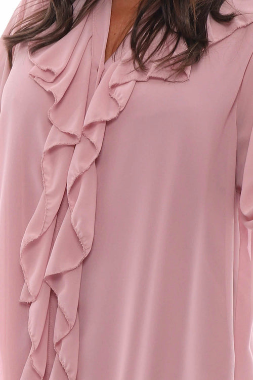 Dorota Shirt Tunic Pink - Image 3