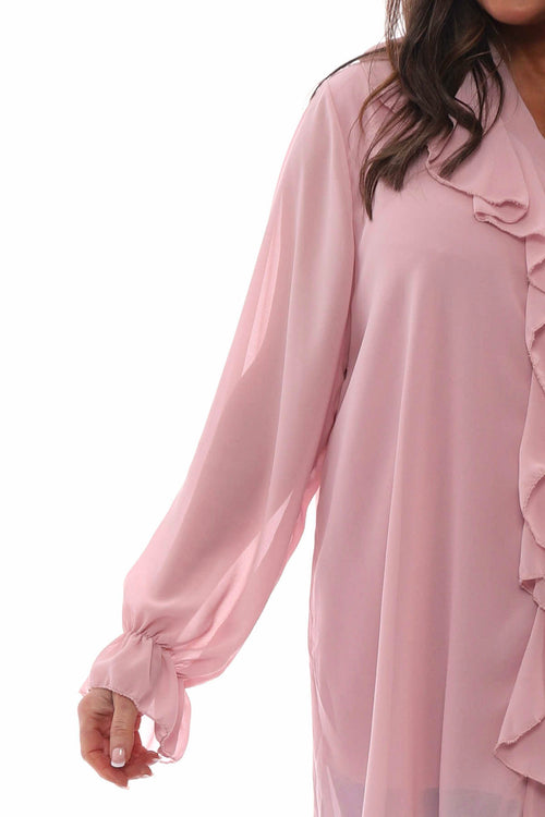 Dorota Shirt Tunic Pink - Image 4