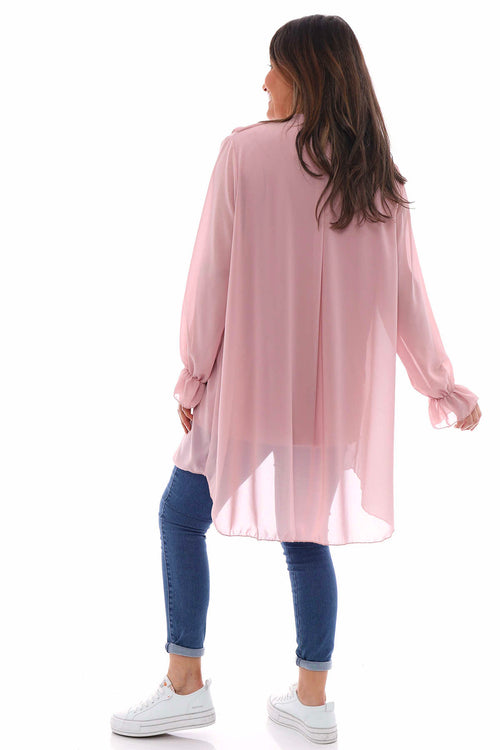 Dorota Shirt Tunic Pink - Image 6