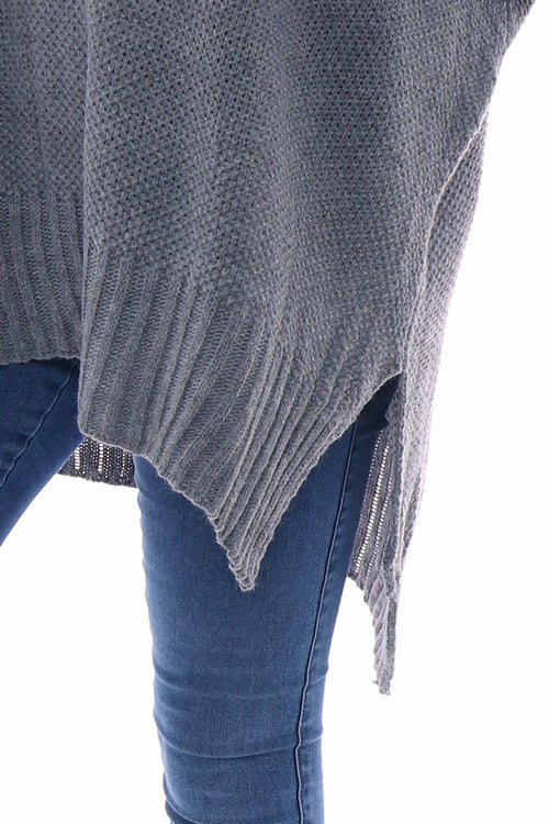 Bo Slouch Jumper Mid Grey - Image 4