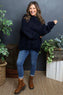 Alessia Knitted Jumper Navy