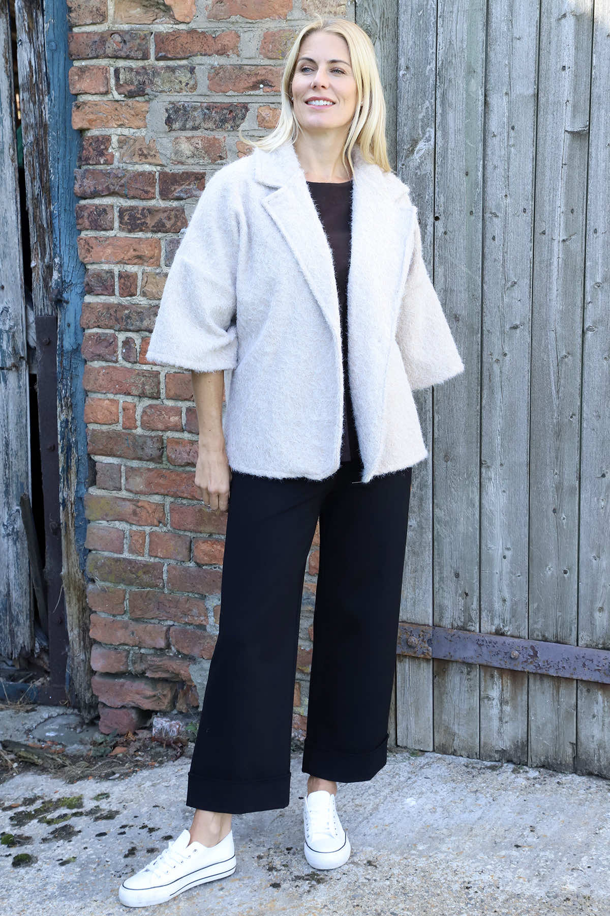 Perdita Jacket Stone