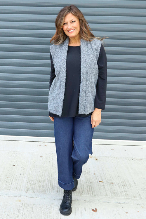 Dani Gilet Mid Grey - Image 3