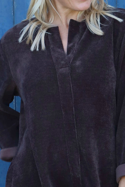 Winifred Cord Tunic Cocoa - Image 3