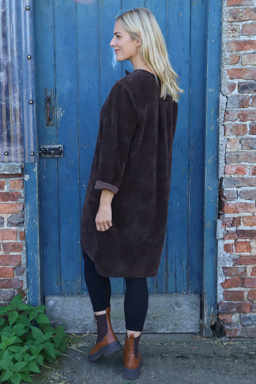 Winifred Cord Tunic Cocoa - Image 4