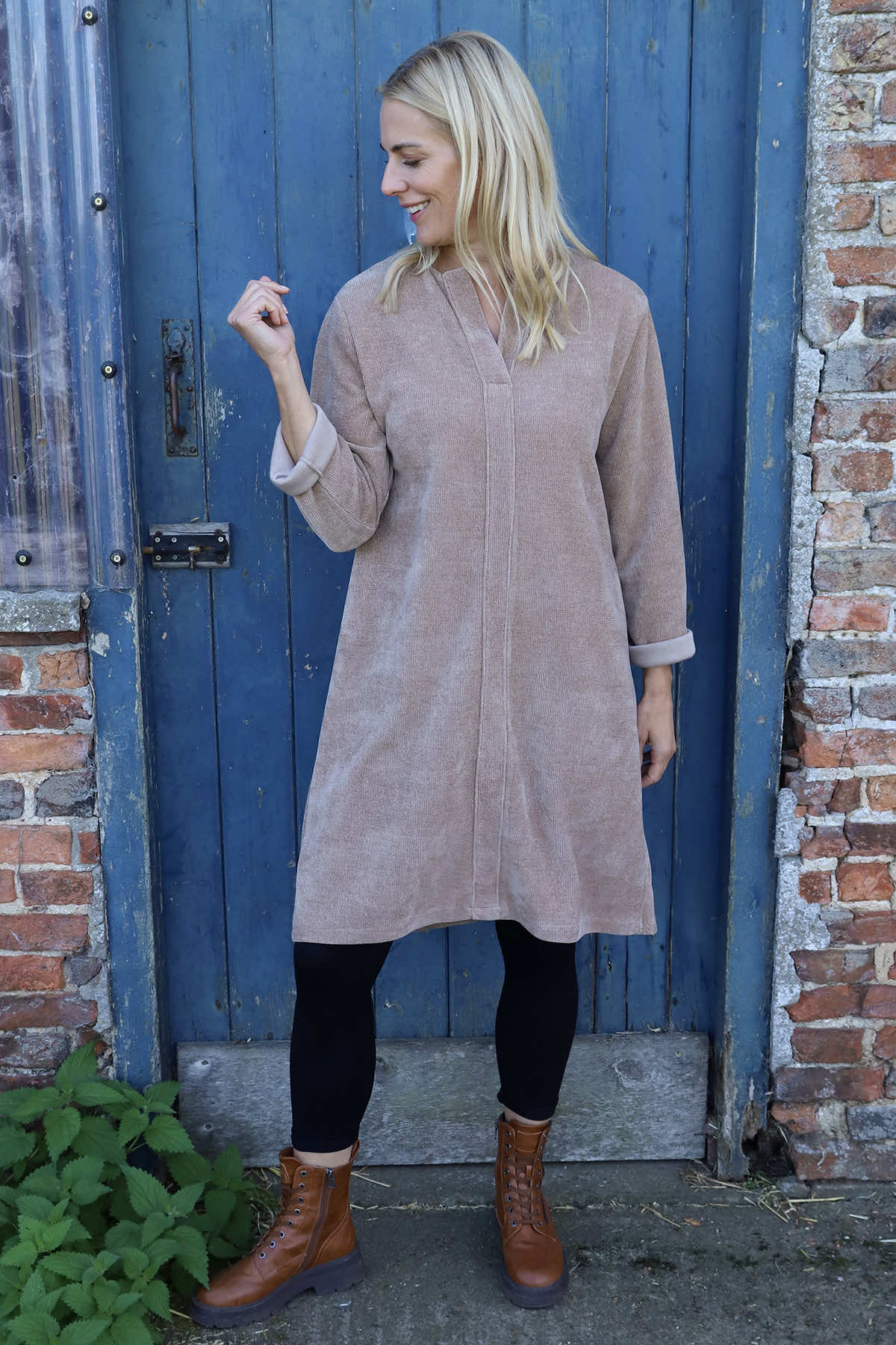 Winifred Cord Tunic Camel
