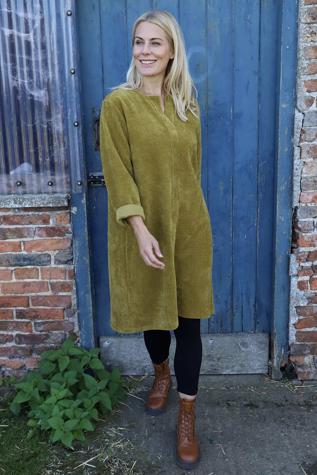 Winifred Cord Tunic Moss