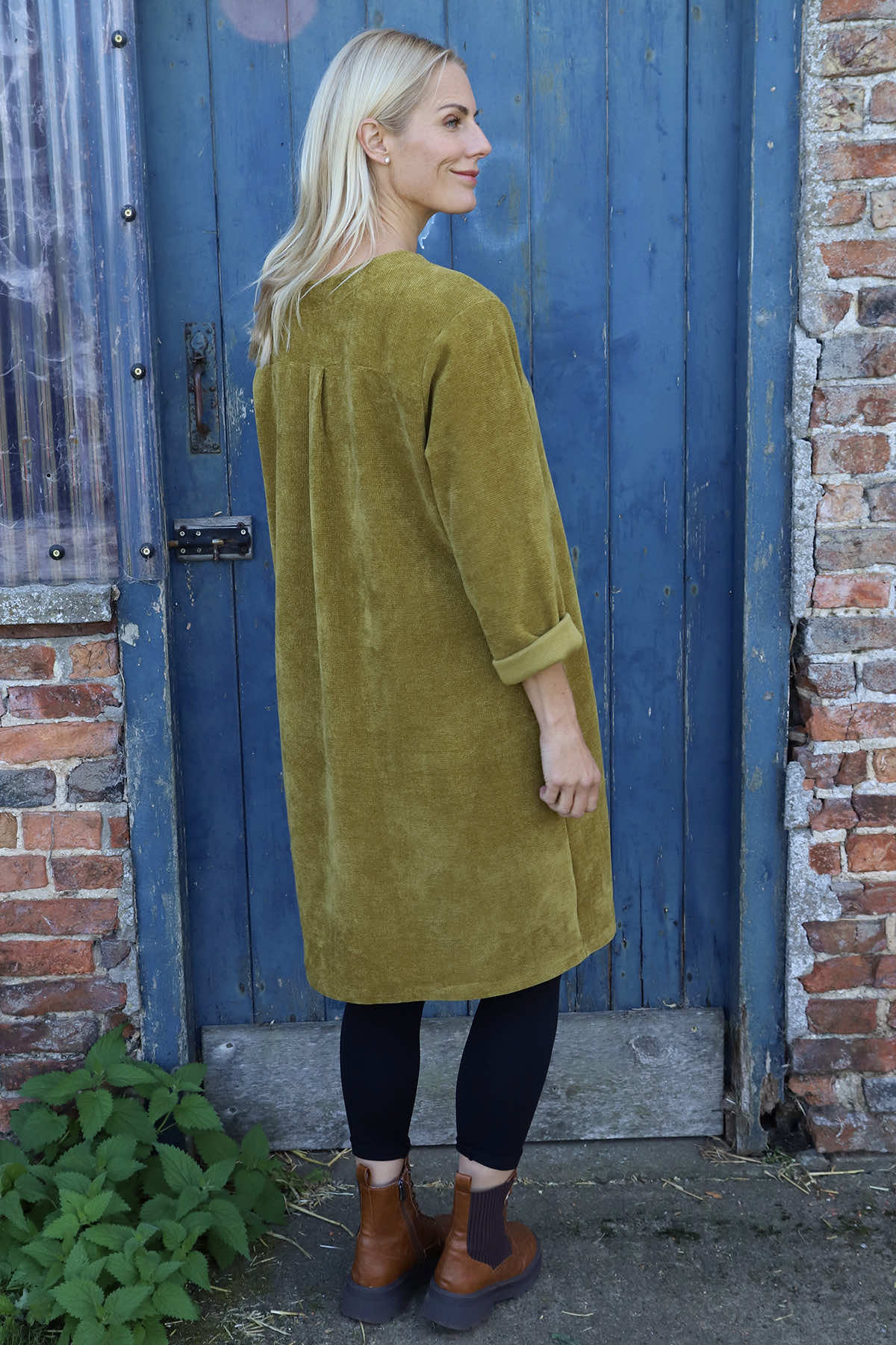 Winifred Cord Tunic Moss