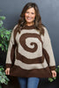 Blakeley Spiral Knit Jumper Cocoa