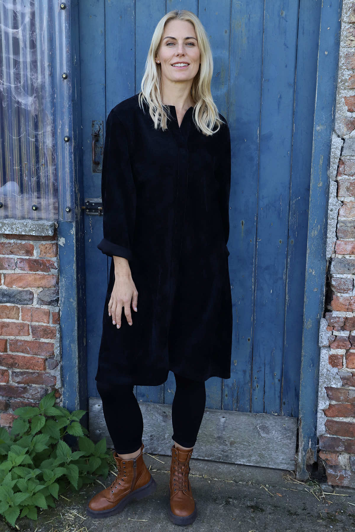 Winifred Cord Tunic Black