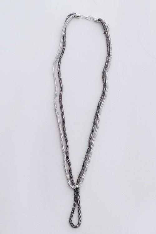 Demi Necklace Black - Image 1