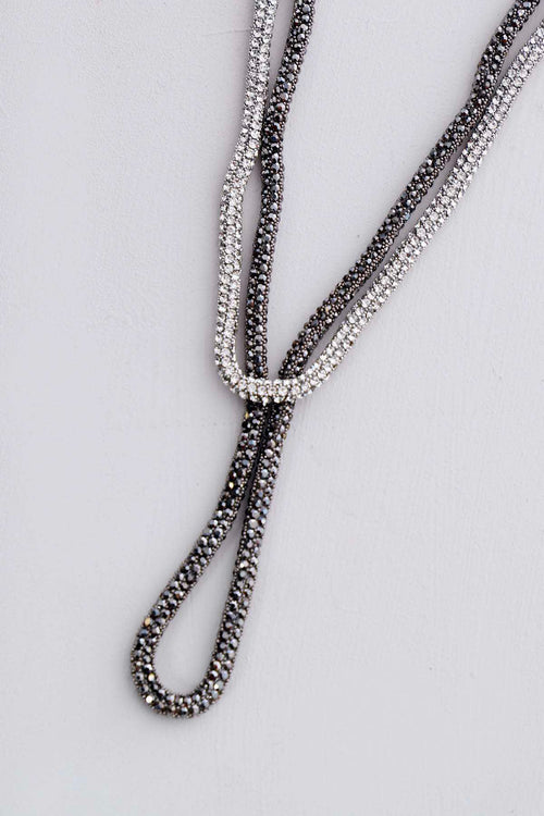 Demi Necklace Black - Image 2