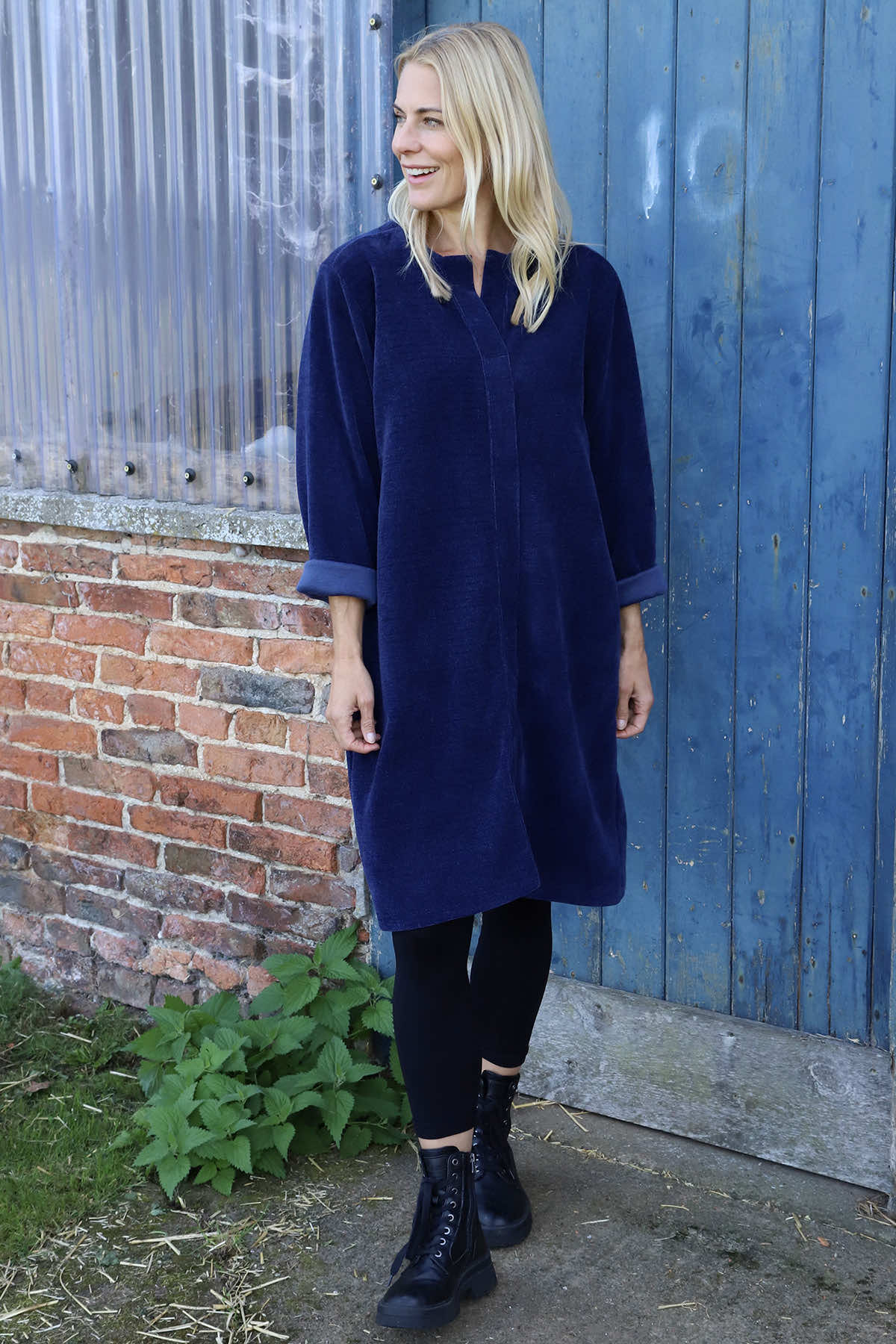 Winifred Cord Tunic Navy