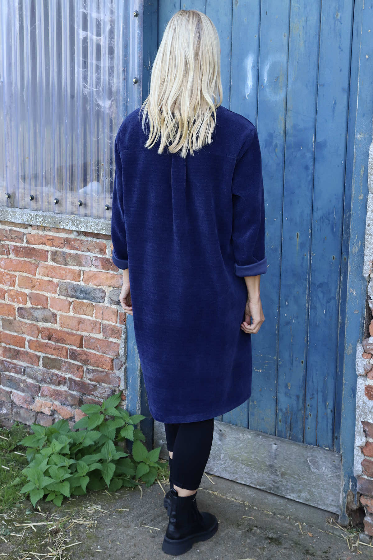 Winifred Cord Tunic Navy