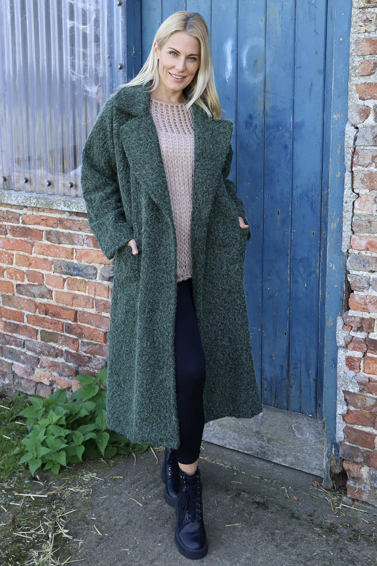 Stefania Coat Khaki