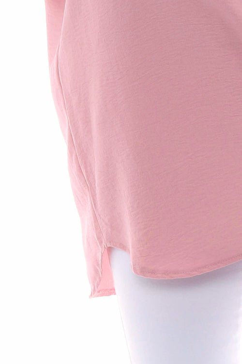 Margot Frill Sleeve Top Pink - Image 5