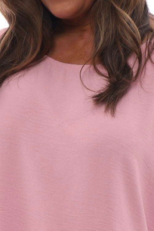 Margot Frill Sleeve Top Pink - Image 7