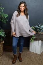 Katalia Pocket Knitted Jumper Mocha Mocha - Katalia Pocket Knitted Jumper Mocha