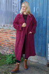Stefania Coat Wine