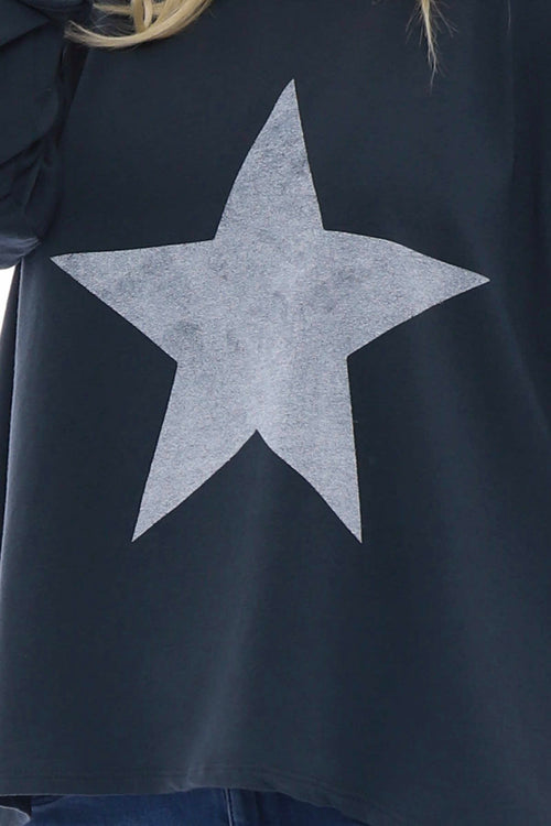 Sports Sweat Star Top Charcoal - Image 4