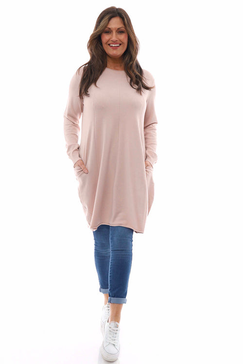 Lochmuir Knitted Tunic Pink - Image 1