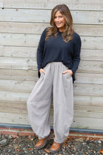 Journee Needlecord Trousers Mocha Mocha - Journee Needlecord Trousers Mocha