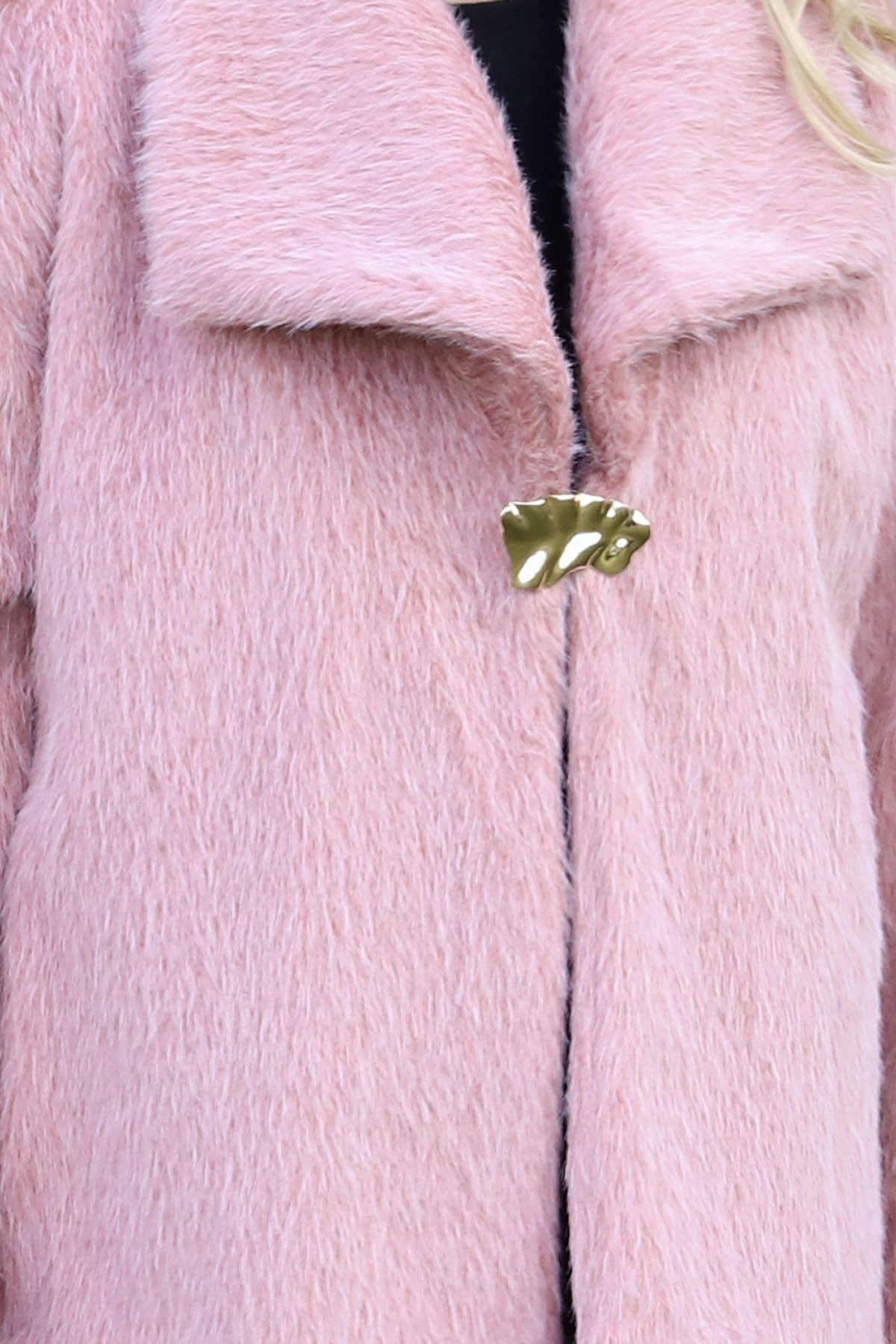 Christine Fluffy Jacket Pink